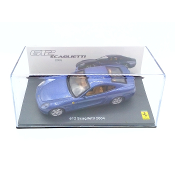Ferrari 612 Scaglietti 2004 blue - skala 1:43 - Altaya